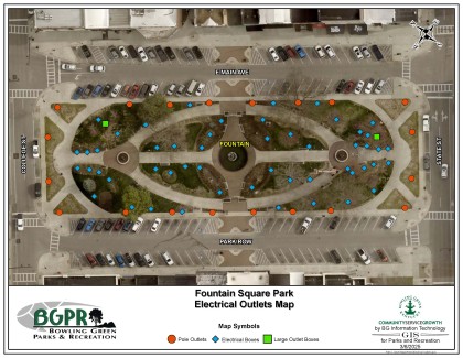 Fountain Square Park - : Map