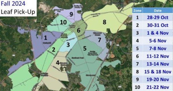 Leaf Pickup Map