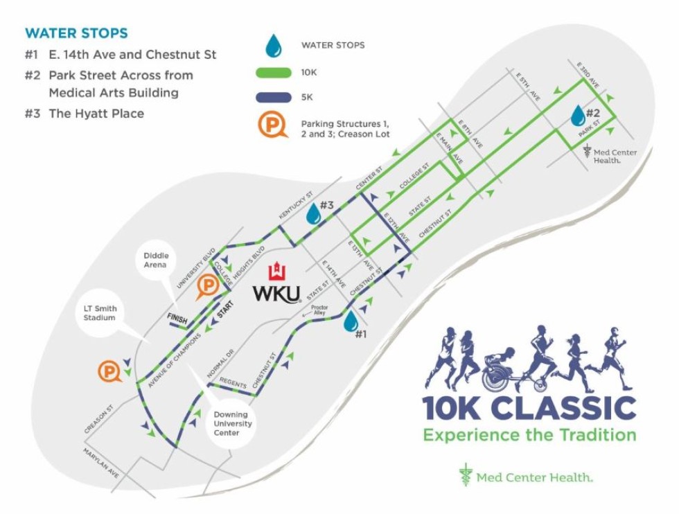 Traffic Impact for MedCenter Health 10K Classic Sept. 14