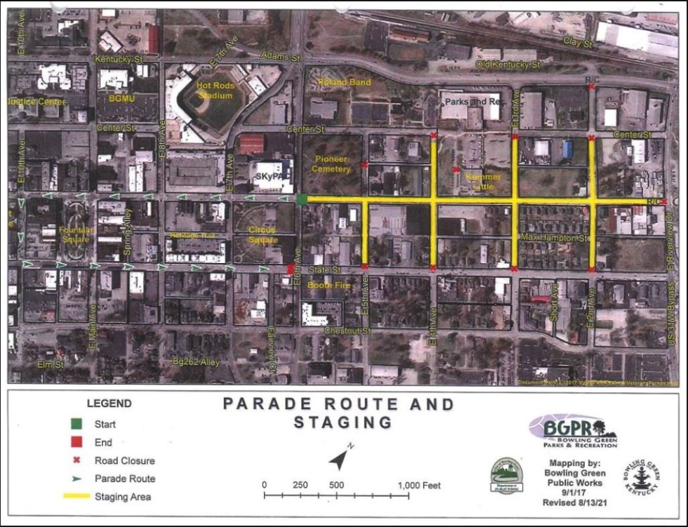 Traffic Impact Alert Veterans Day Parade