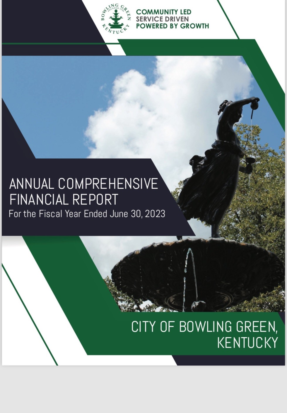 City's annual financial report recognized for excellence