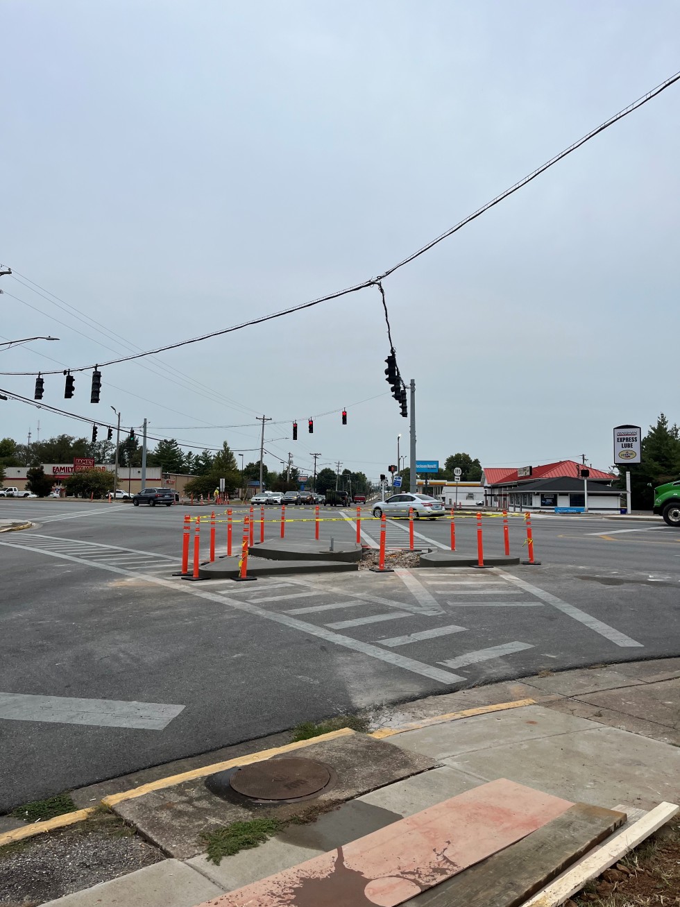 Project helps pedestrians with safer passage across busy road