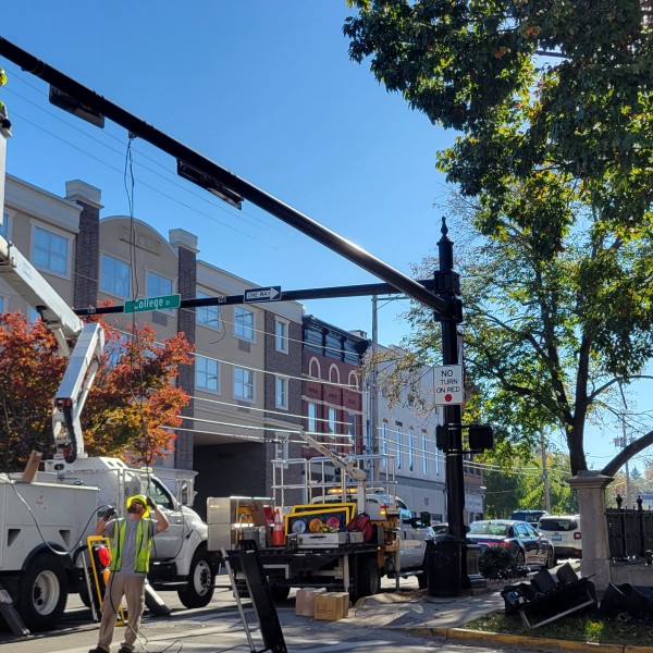 SIgnal Replacement and Upgrade @ E. 10th Ave and College St (21 October)