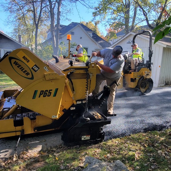 Alley Paving-East 13th Ave between Park St and Chestnut St. (23 October)